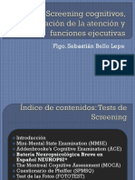 Screening, Funciones Ejecutivas y Atención PDF