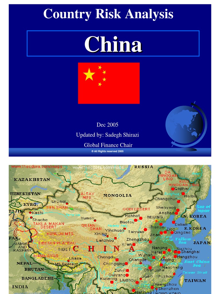 Country Risk Analysis: China | PDF | Renminbi | China
