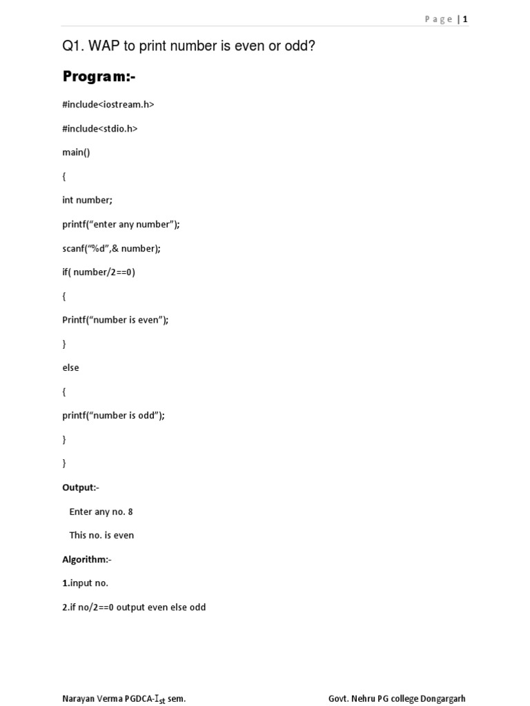 Practical File For C PDF | PDF | Software Engineering | Areas Of ...