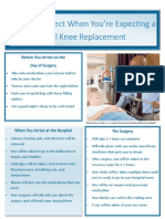 Academy of Geriatric Physical Therapy Knee Replacement Brochure