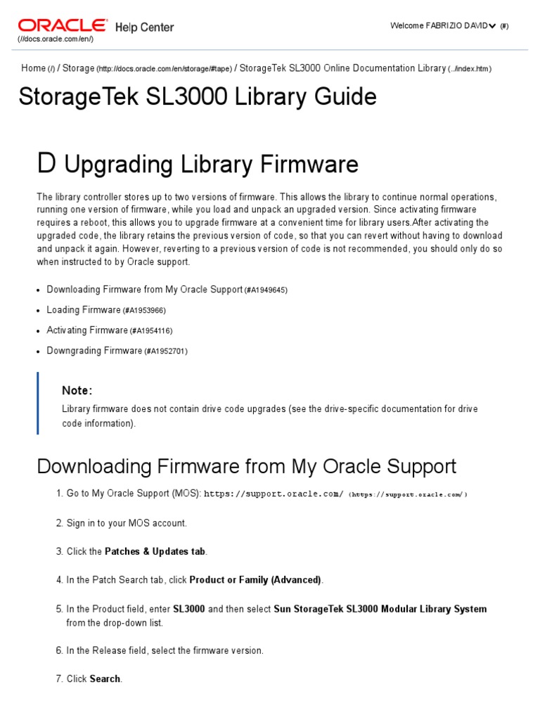 SL3000 Library Guide | Download Free PDF | Booting | Oracle Database