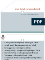 Konsep Pembelajaran Klinik