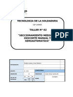 Informe N°2 Tecnologia de La Soldadura