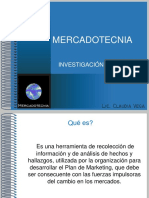 investigacion de mercado