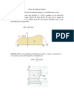 Áreas de Regiones Planas