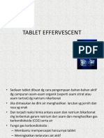 TABLET EFFERVESCENT, Isap DLL