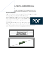 Informe Previo de Resistencias