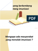 Issue Mengenai Imunisasi