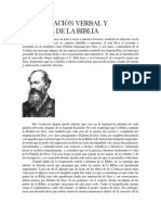 La Inspiración Verbal y Plenaria de La Biblia - Rye