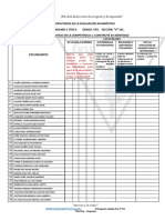 Lista Cotejo Cuarto Sec. A