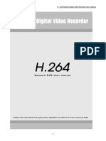 H 264 Network Digital Video Recorder User's Manual