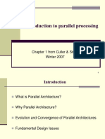 Introduction to Parallel Processing Fundamentals