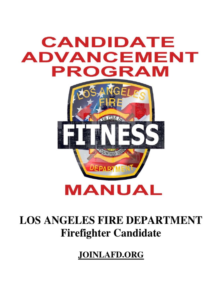 LAFD Firefighter Fitness Manual | PDF | Strength Training | Physical ...