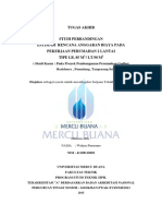 Tugas Akhir Studi Perbandingan Estimasi Rencana Anggaran Biaya Pada Pekerjaan Perumahan 2 Lantai Tipe Lb. 85 M 2 - Lt.90 M 2