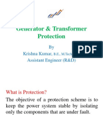 Generator & Transformer Protection.pptx