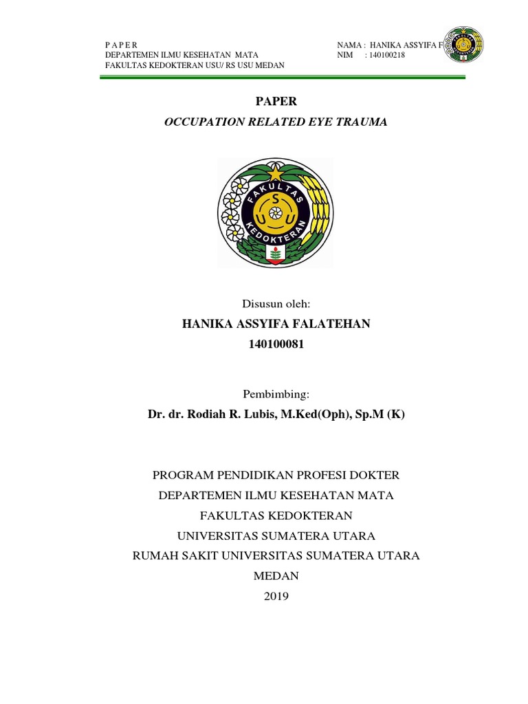 PAPER - Carotid Cavernous Fistula | PDF