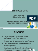 Identifikasi Lipid