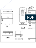 Site Plan: Cross Section at B-B