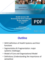 Building Integrated Health Service Delivery Networks