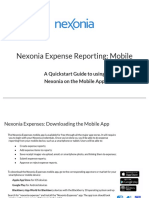 Nexonia User Training - Simple Expenses On Mobile
