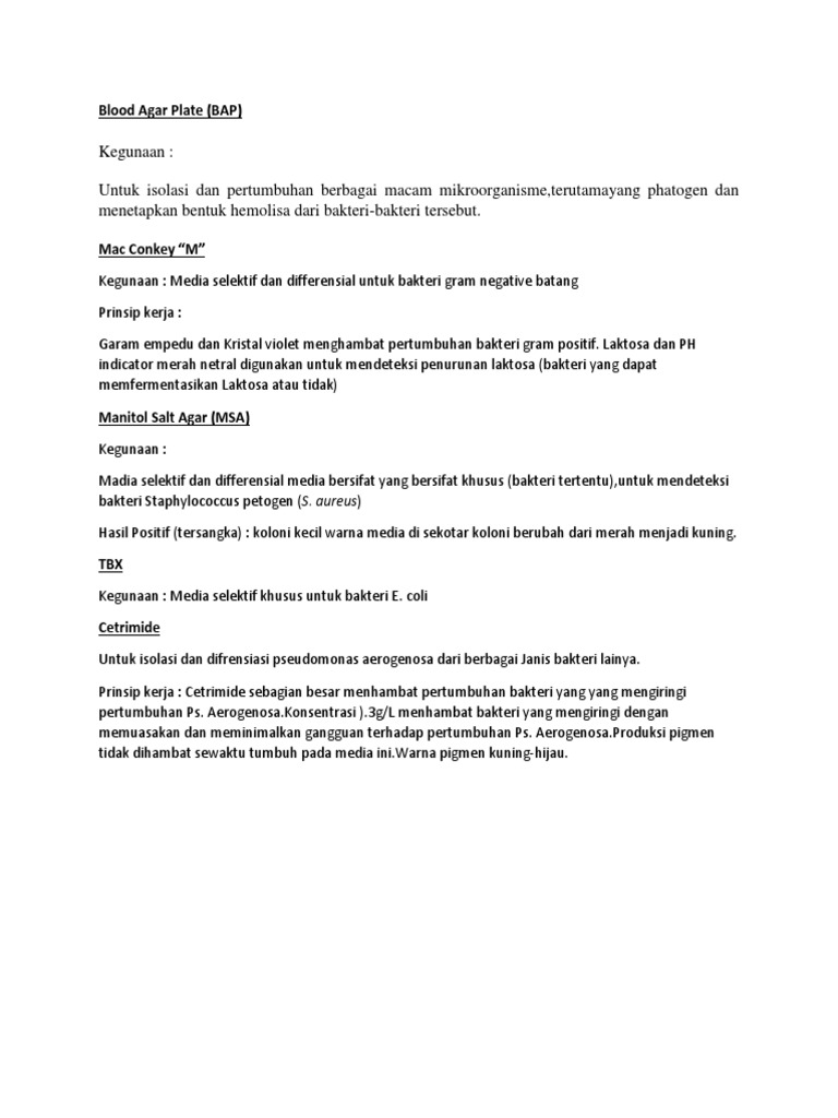 Microbial Growth Media PDF