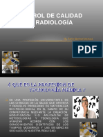 Control de Calidad en Radiología