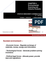 Environmental Scanning and Industry Analysis: Strategic Management & Business Policy