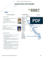 Portfolio Innovation Portal Automated Shut-Off Charger