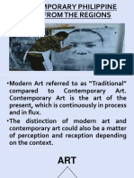 3 Modern vs Contemporary Arts