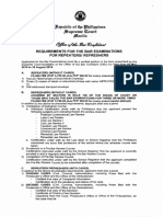 BAR Requirement Form (Repeater) PDF