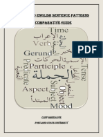 Arabic and English Sentence Patterns - A Comparative Guide PDF