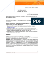 Comportamiento de Ptosis Palpebral en La Consulta Oculoplastica