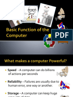 Basic Function of a Computer
