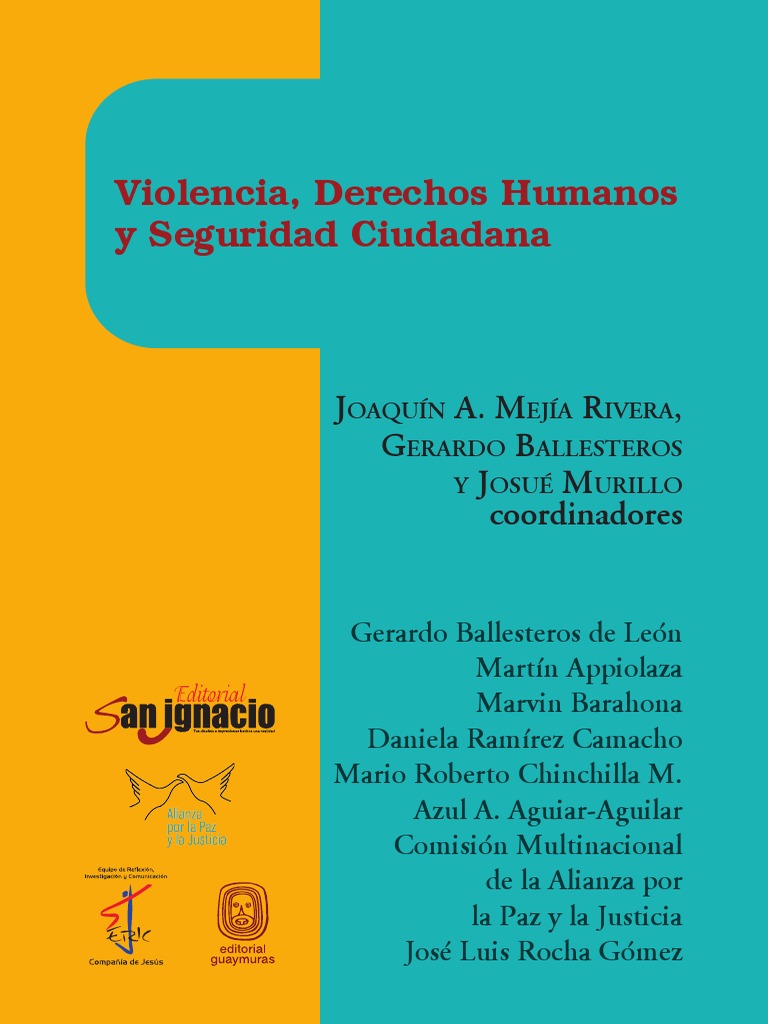 E Book. Violencia Derechos Humanos y Seguridad Ciudadana PDF | PDF ...