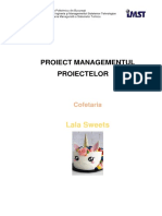 Proiect Cofetarie