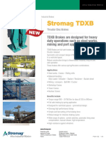 Stromag TDXB: TDXB Brakes Are Designed For Heavy Duty Operations Such As Steel Works, Mining and Port Applications