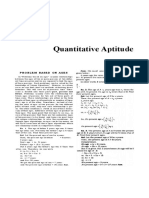 Quantitative Aptitude: Problem Based On Ages