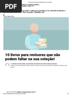 10 livros para revisores que não podem faltar na sua coleção!
