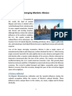 Emerging Markets: Mexico: A History Reflected