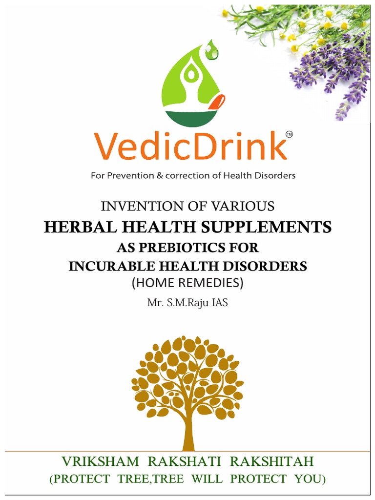 VedicDrink Compendium Final English PDF PDF Dietary Supplements