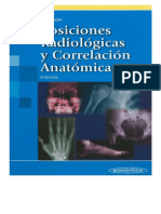 Posiciones Radiologicas y Correlacion Anatomica Bontrager 5e PDF