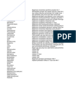 Daftar Pertanyaan Radiologi