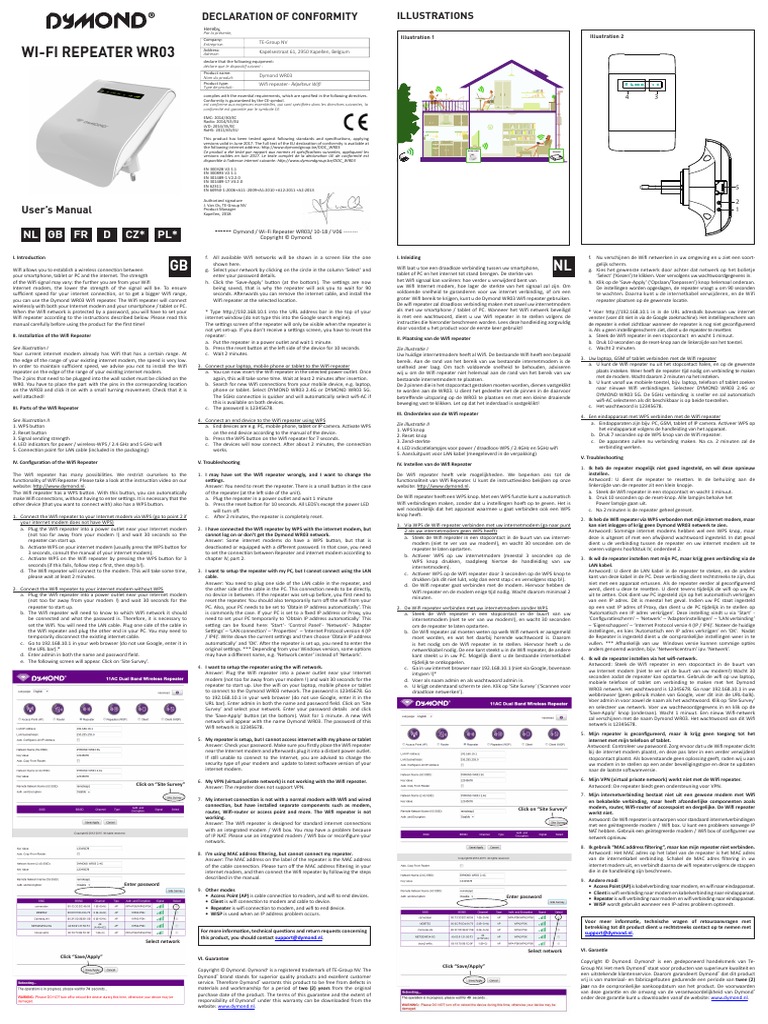 Dymond WR03 Manual 10 18 V06 For Web | PDF | Introductions relatives ...