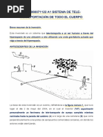 Us 20060071122 A1 Sistema de Teletransportación de Todo El Cuerpo - Español