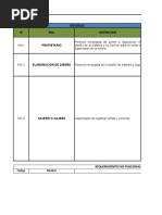 AP1-AA3-Ev1-Lista de Requerimientos Funcionales y No Funcionales Del Proyecto. Exel