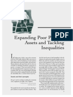 Expanding Poor People's Assets and Tackling Inequalities: Hapter