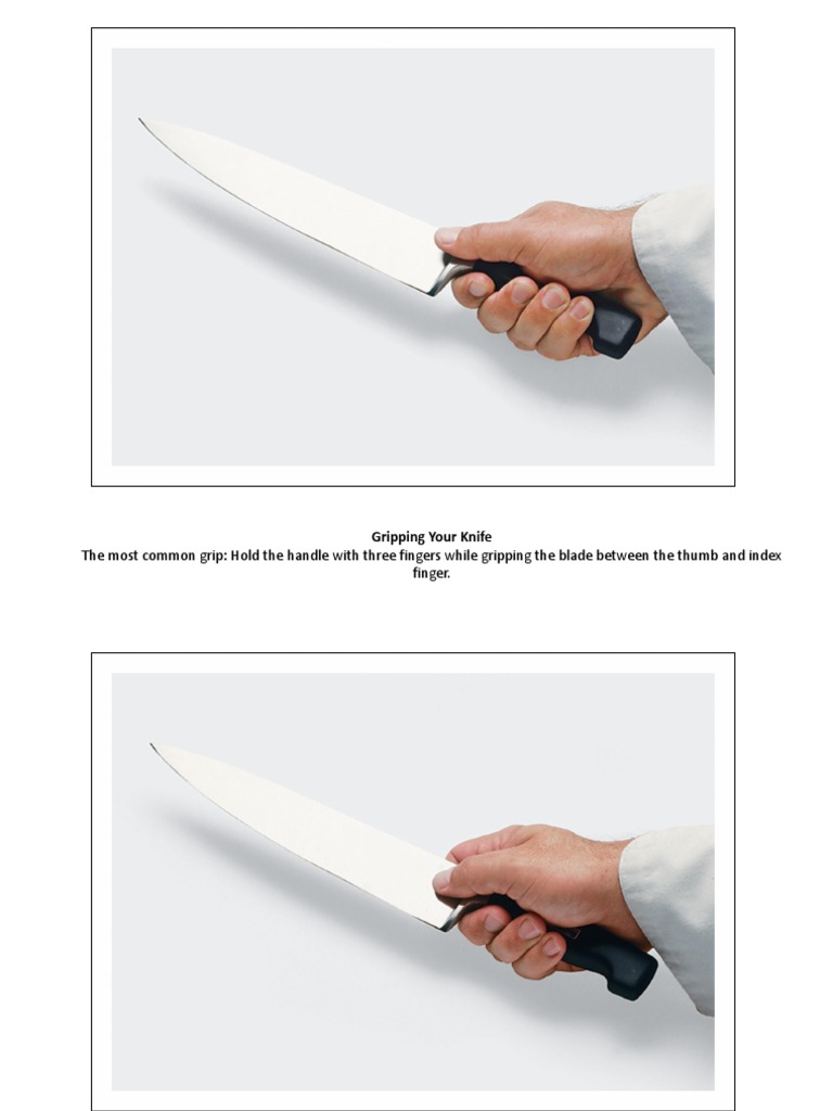 Knife Skills POWERPOINT PDF Knife Finger