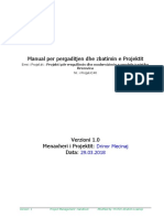Manuali i Projektit Per Rregullimin Dhe Modernizimin e Brezovices (1)