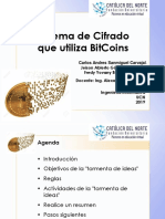 Criptografia Sistema de Cifrado de Bit Coin