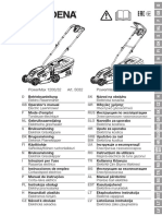 Gardena PowerMax 1200-32 Manual PDF